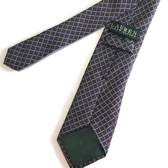 Men’s Lauren Ralph Lauren 100% Handmade Silk Tie - Picture 4 of 6